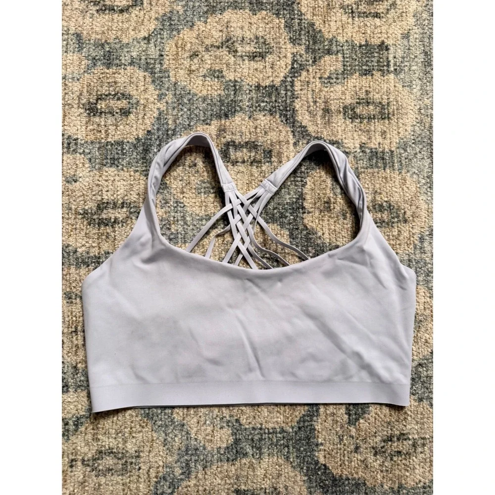Lululemon FlexyFlex Strappy Yoga‎ Bra Light Support L/XL Pristine Condition